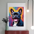 thumbnail image 2 of Diamond Art Kit for Adults, Smiling French Bulldog Vibrant Background Diamond Painting for Adults Beginners, DIY Diamond Art Painting Kits, 5D Diamond Painting Crafts for Home Decor 12x16 Frameless, 2 of 7