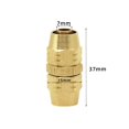 thumbnail image 2 of Agricultural Copper Spraying Pipe Repair Extension High Pressure WaterPipe Joint, 2 of 9