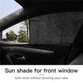 thumbnail image 3 of Sidaley 1 par de parasoles para coche, ventana delantera/trasera, diseño de malla de red, parasol negro para coche, cortina en Stock Type3 NO3 Sidaley CZ13138-01B, 3 of 6