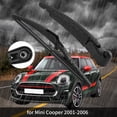 thumbnail image 3 of Arm Blade for Mini Cooper 2001-2006 Car Rear Windscreen Window Wiper Durable Auto Parts, 3 of 9