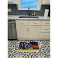 thumbnail image 3 of Carolines Treasures 7331RUG Black French Bulldog Sunny Machine Washable Memory Foam Mat 19 X 27" multicolor, 3 of 4
