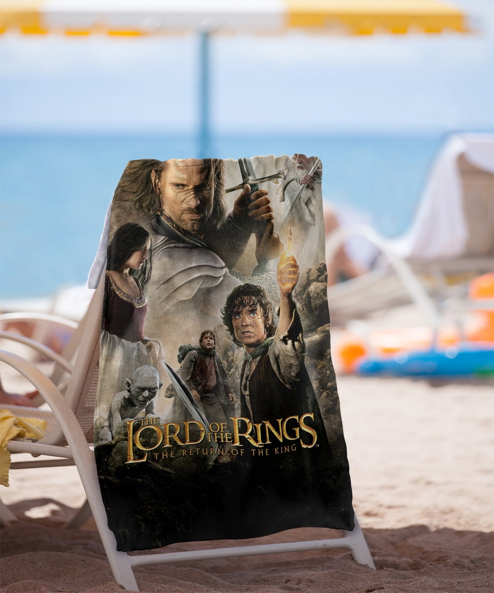 The Lord of The Rings 30'x60' Return of The King Poster Beach Towel