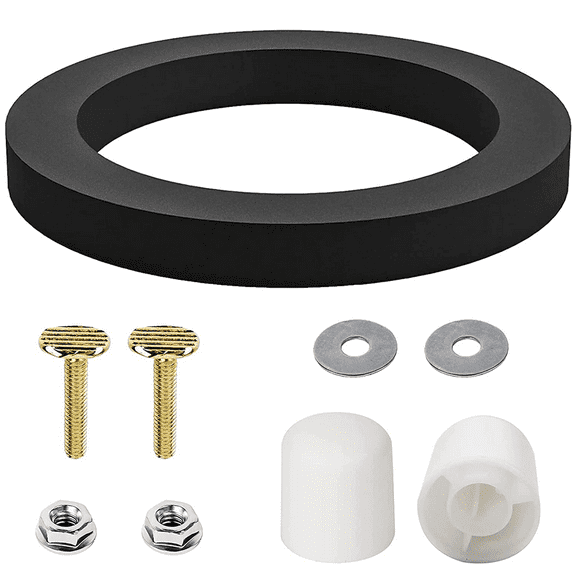iFJF 385311653 385311652 RV Toilet Seal Kit And Mounting Hardware Compatible With Dometic 300 310 320 Series Toilets