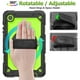 thumbnail image 2 of Funda SEYMAC de serie para Samsung Galaxy Tab A7 Lite de 8,7 pulgadas, color verde y negro, 2 of 8