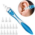 thumbnail image 1 of Ear Wax Cleaner Smart Safe Earpick Removal Tool Soft Spiral Swab Earwax Remover, 1 of 3