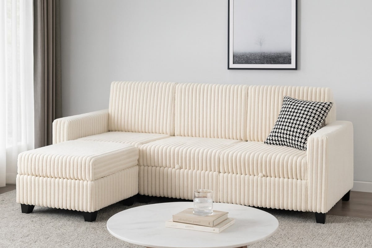 SECTIONNEL MODULAIRE BAHAMAS - BEIGE