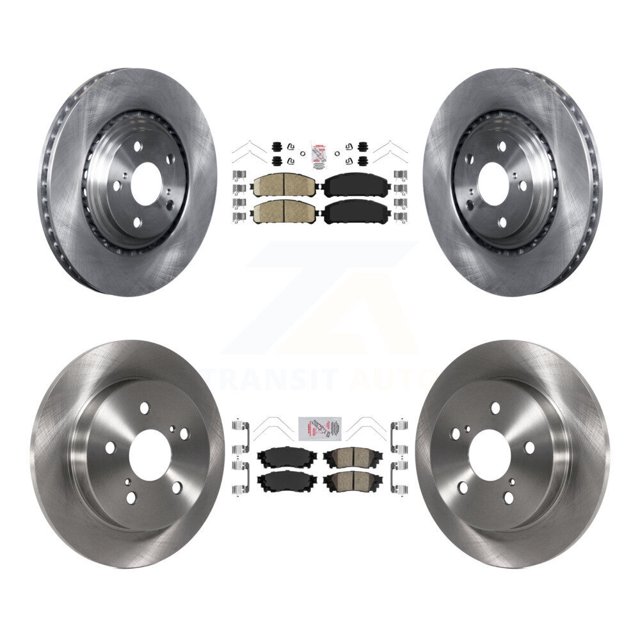 Transit Auto Front Rear Ceramic Pads and Disc Brake Rotors Kit for Car Lexus NX300 NX200t NX300h K8A-102750