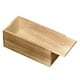 thumbnail image 4 of Contenedor de la caja de almacenamiento de madera decorativa con tapa toba de joyería portátil caja de madera para pasatiempos gabinete de encimera Marrón oscuro, 4 of 8