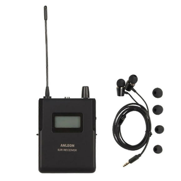 S2R Wireless Monitor Receiver 526-535Mhz Stage Monitor Receiver Clear Sound