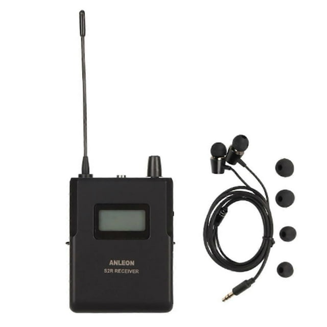 S2R Wireless Monitor Receiver 526-535Mhz Stage Monitor Receiver Clear Sound
