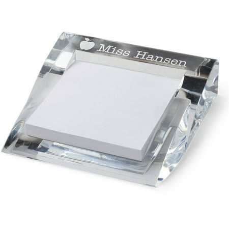 Refillable Notepad Holder - Personalized Teacher Acrylic Notepad and Holder
