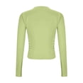 thumbnail image 6 of yillto Womens Long Sleeve Tight Shirts Basic Crew Neck Workout Tees Clothes Going out Fashion Undershirts, 6 of 7