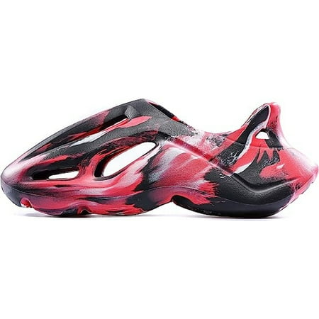 

DeRong Unisex Foam Runner Shoes Casual Hollow Sport Shoes Breathable Lightweight Water Shoes Slip-On Outdoor Beach for Pure Color Sandals