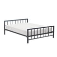 thumbnail image 4 of ClickDecor Evans Modern Metal Platform Queen Bed in Black, 4 of 5