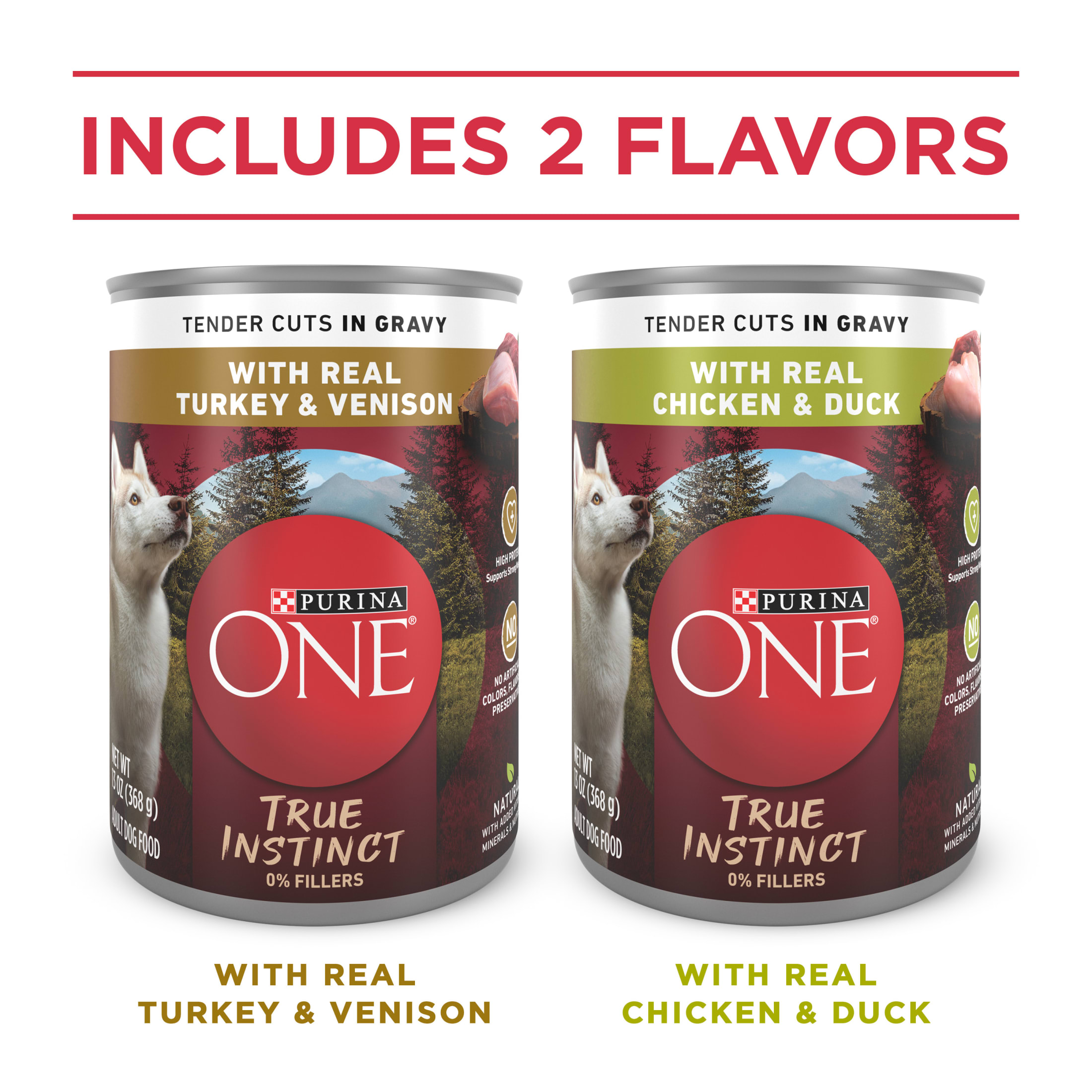 Purina ONE Smart Blend Wet Dog Food Variety Pack photo 4
