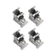 thumbnail image 3 of 4 bisagras plegables resistentes de 0 a 90 grados, de metal, ajustables para mesa. Plata, 3 of 9