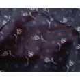 thumbnail image 4 of oneOone Silk Tabby Fabric Line & Floral Block Printed Craft Fabric BTY 42 Inch Wide, 4 of 4