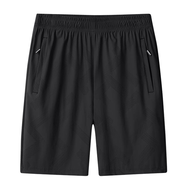Pantalones Cortos de Baloncesto para Hombre con Bolsillos Deportivos Casuales Cremallera Transpirable Bolsillos Pantalones para Gimnasio Natación