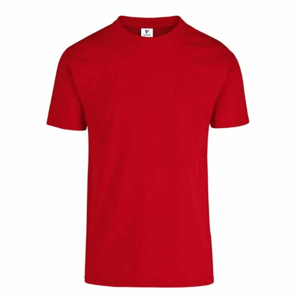 Playera para Caballero Yazbek Cuello Redondo Color Rojo Talla Extra Grande C0200