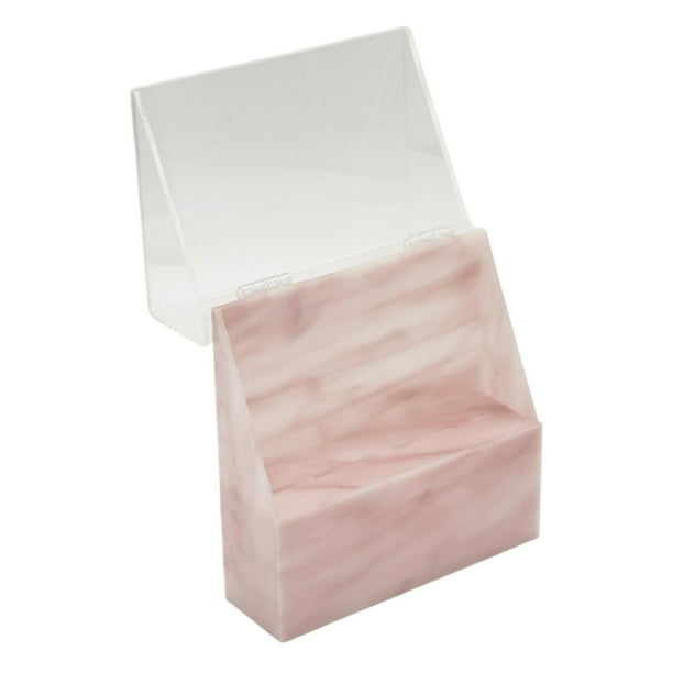 Soporte para pinzas, soporte para extensiones de pestañas, suministros de acrílico, expositor de almacenamiento, 6 unidades Rosado
