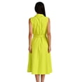 thumbnail image 3 of Vestido chaleco con cinturón Roman Fashion /Juvenil, 2156 (Lima) verde lima G Roman Fashion V-MIC-2156-LIMA, 3 of 6