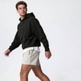 thumbnail image 4 of LpwkSSA Men's Athletic Performance Shorts Casual Sports Running Moisture Wicking Lightweight Gym For Summer Everyday Wear Fashion Beige XL, 4 of 7