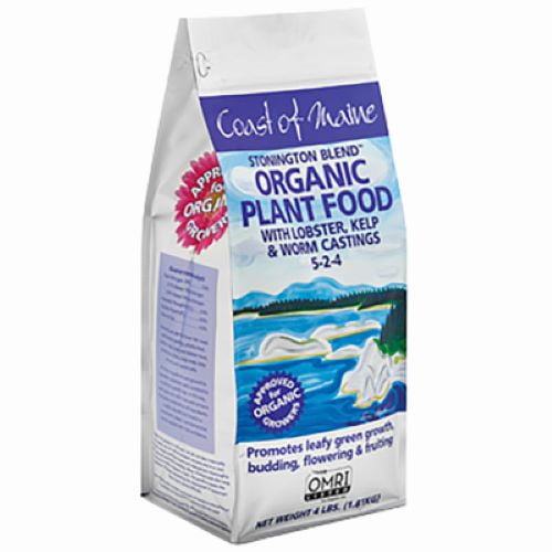 Coast Of Maine Stonington Lobster & Kelp Granular Plant Food - 5-2-4 Formula - 4 lb Bag
