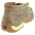 thumbnail image 2 of Men's Twisted X MDM0026 Driving Moc Bomber/Neon Yellow 8 W, 2 of 6