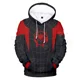 thumbnail image 3 of Sudadera con capucha y cremallera de Spiderman de Deadpool para niños Sudadera con capucha de Spiderman para hombre Sudadera con capucha con estampado digital 3D de Spiderman Sudaderas y sudaderas con, 3 of 5