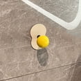 thumbnail image 2 of STPToys Adhesive Towel Hooks,Bathroom Wall Hooks Heavy Duty Self Adhesive Hooks Hanging Robes Coats Clothes for Bedroom Kitchen Door - Yellow, 2 of 7