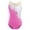 Pink, variant on MSemis Girls Sleeveless Shiny Gymnastics Sport Training Dancewear Ballet Dance Leotards 4-16Y