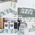 thumbnail image 5 of Pioneer Flower Floral Print Pattern Kitchen Rugs Sets Of 2,Anti Fatigue Kitchen Mat Rugs Non Slip Washable,Decorative Kitchen Floor Mats for Kitchen,Sink,Laundry,17"x30"+17"x47", 5 of 7