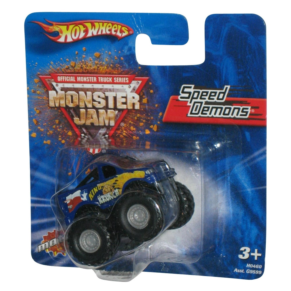 Monster Jam Speed Demons King Krunch (2005) Hot Wheels Mini Pull Back