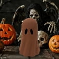 thumbnail image 5 of 3.94" Mini Ghosts Small Scary Ghost Figurines, Resin Ghost Sculpture Statue,Halloween Resin Figurine Decorative Tabletop Decor For Halloween Home Cute Collectible Party Decoration(Coffee), 5 of 9