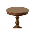 thumbnail image 4 of Carolina Classic Leeann Pedestal Accent Table in Chestnut, 4 of 5