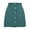 Green, variant on Fgnfyis Skirts for Women Short Solid High Waist Zipper Corduroy Wrap Button Fit Skirt for Autumn Winter Mini Skirts Black M