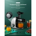 Juicer Machine, Cold Press Juicer for Fruits and Vegetables Easy to