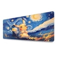 thumbnail image 2 of Alfombrilla de ratón para juegos 900x400 PC P-pikachu Gamer Cabiner teclado alfombra XXL p-pokemonS alfombrilla de ratón de escritorio alfombra Kawaii alfombrilla de ratón de goma, 2 of 5