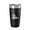 Black, variant on Santa Rosa Lake Map Tumbler Travel Mug Insulated Laser Engraved Coffee Cup New Mexico 20 oz Light Blue