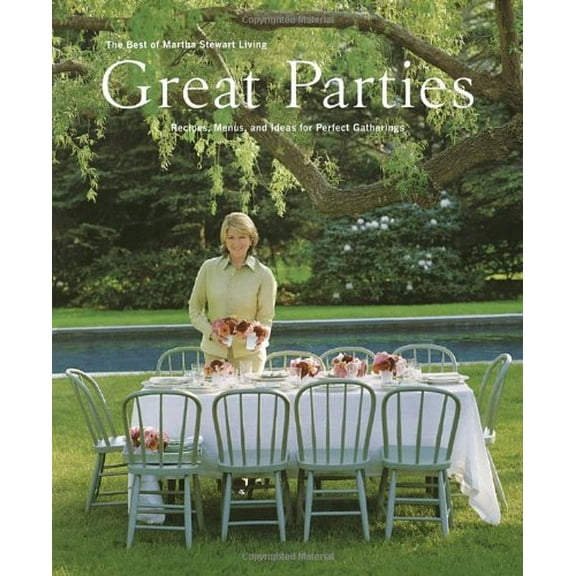 Pre-Owned Great Parties: The Best of Martha Stewart Living (Paperback) 060980099X 9780609800997
