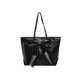 thumbnail image 2 of Bolso de Hombro para Mujer con Lazo Grande – Bolso Tote de Cuero PU, Bolso Cruzado de Gran Capacidad para Mujer, Bolso de Moda para Trabajo y Viaje, Marrón/Blanco/Caqui., 2 of 7