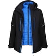 thumbnail image 1 of Regatta - Chaqueta Acolchada X-Pro Evader III para Hombre (Negro, Azul Oxford) Regatta UTPC4287_blackoxfordblue, 1 of 3