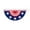 D, variant on Oioii 35.4x17.7in Patriotic Fan-Shaped Banner Flag, Decorative Wall & Door Ornament for Outdoor, Indoor, Yard, Garden, Porch and Independence Day Party,C