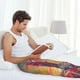 thumbnail image 5 of Fotbe Meditating Cute Horse Pantalones de Pijama para Hombre, Pantalones de Dormir, Pantalones de Casa con Cintura Ajustable y Bolsillos-X-Large, 5 of 6