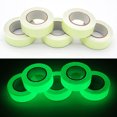 thumbnail image 6 of Yucurem Removable Fluorescent Tape, Glow in The Dark Tape, Waterproof Luminous Reflective Tape for Stairs, Walls, Steps, Exit Sign, Theatres, Staged & Dark Areas (Green), 6 of 6