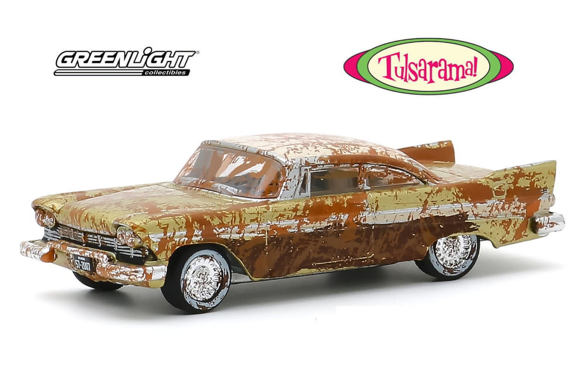 1958 Plymouth Fury Golden Commando, Sand Dune White - Greenlight