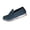 Navy, variant on Khaki Womens Loafers Slip On Low Heel Comfortable Lightweight Casual Daily Wear All Season Walking Shoes For Everyday Office And Outdoor Use Size 38