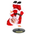thumbnail image 6 of PULLIMORE Singing Dancing Santa Claus, Christmas Inverted Rotating Santa Claus Electric Musical Dolls Ornaments Xmas Gift Decoration, 6 of 12