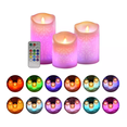 thumbnail image 2 of 3 Velas Led Grande Flama Realista Con Control Fondo Azul, 2 of 5