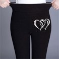 thumbnail image 6 of Jsaierl Fleece Lined Leggings for Women High Waist Warm Thick Tights Butt Lifting Cotton Pants Petite Gym Workout Legging, 6 of 6
